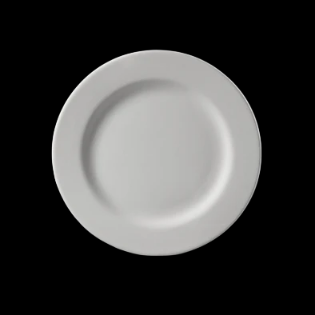 Rimmed Dinner Plate